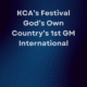 KCA’s Festival God’s Own Country’s 1st GM International